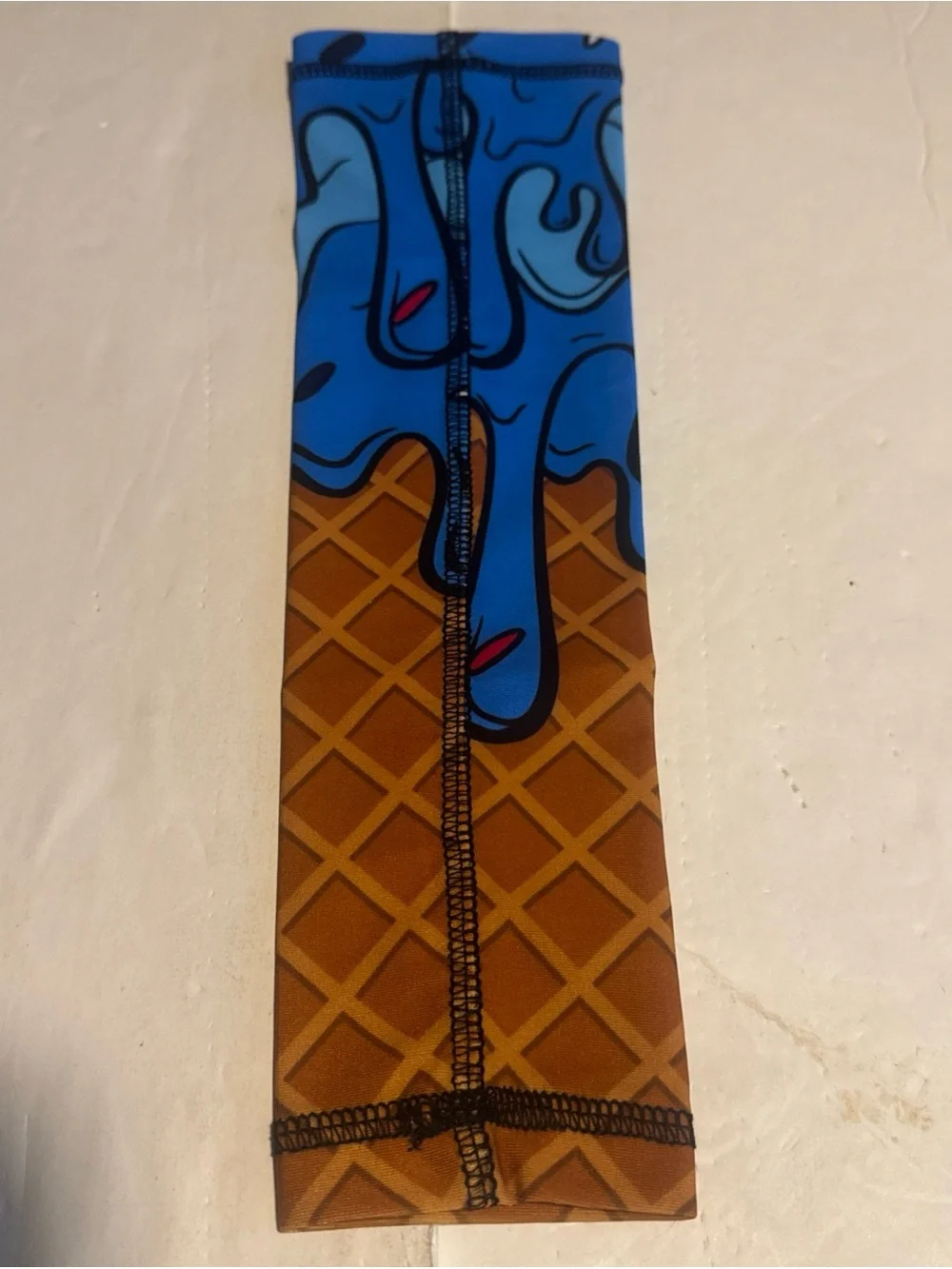 Ice Cream Cone Compression Arm Sleeves for Sports  Baseball & Football